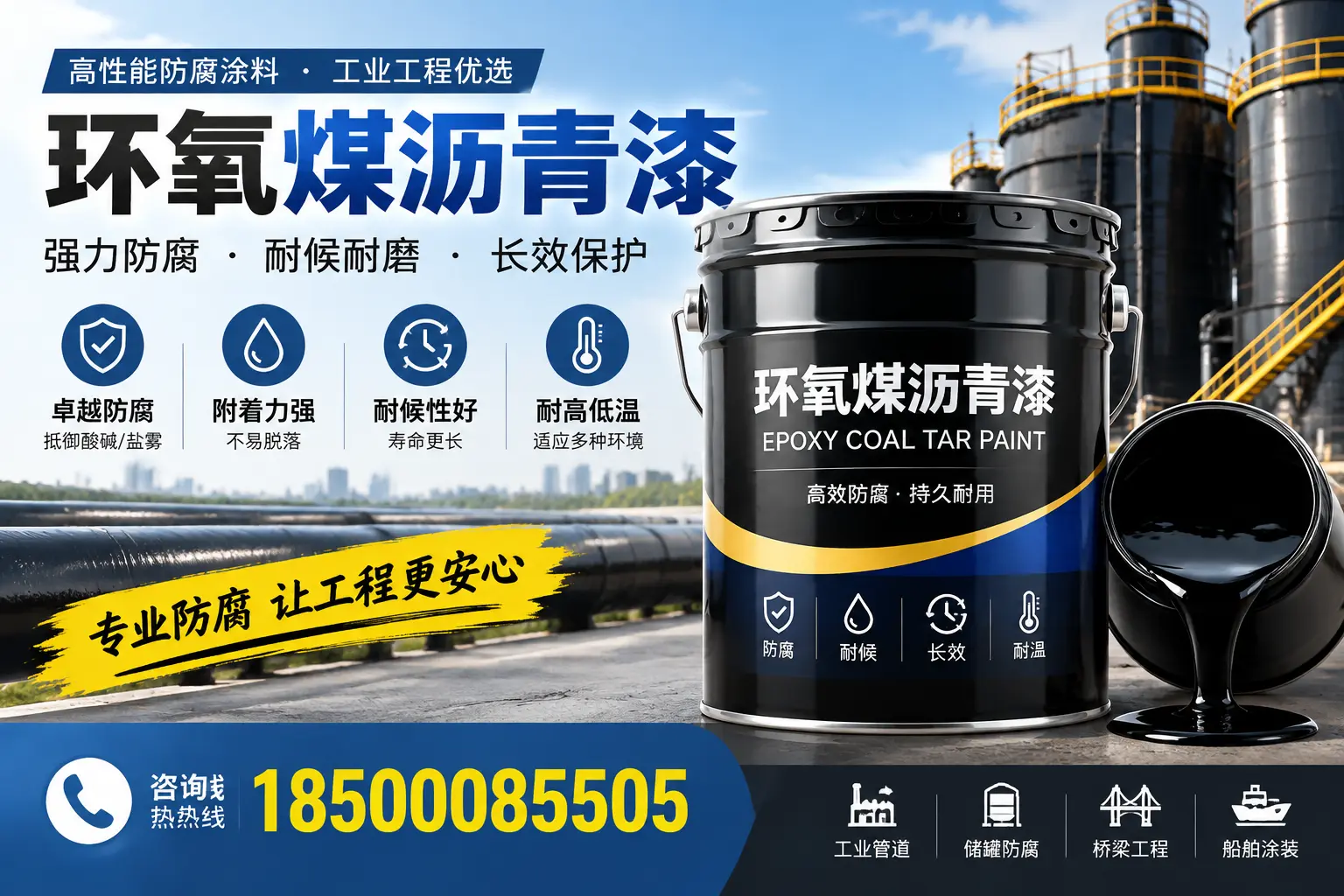 环氧煤沥青漆的施工方法与注意事项，确保在东莞顺利完成