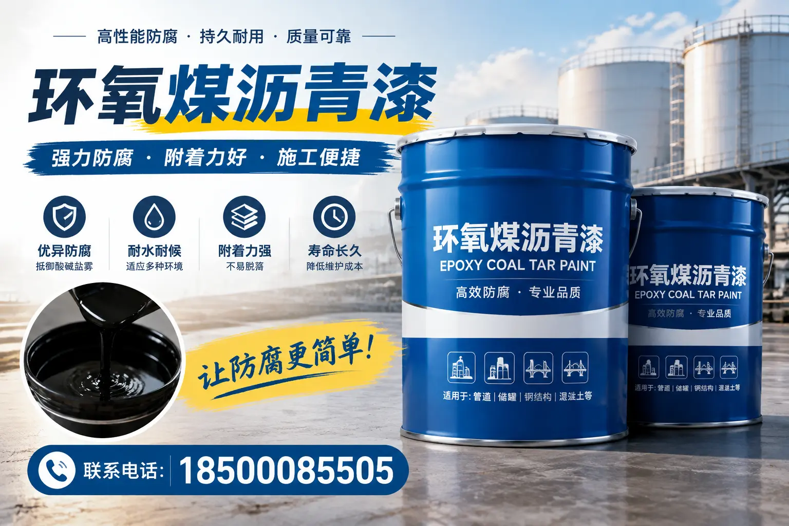 环氧煤沥青漆的环保性分析，东莞企业的选择依据